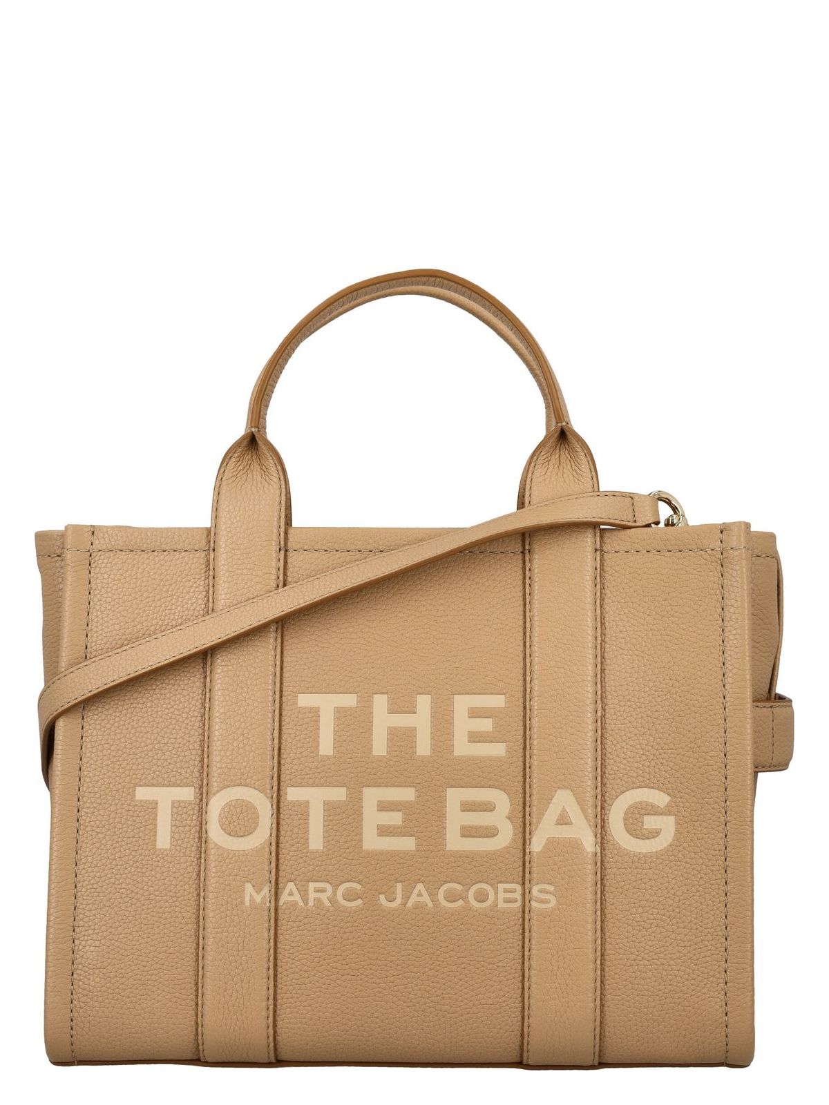 Marc Jacobs Medium The Leather Tote Bag In Camel