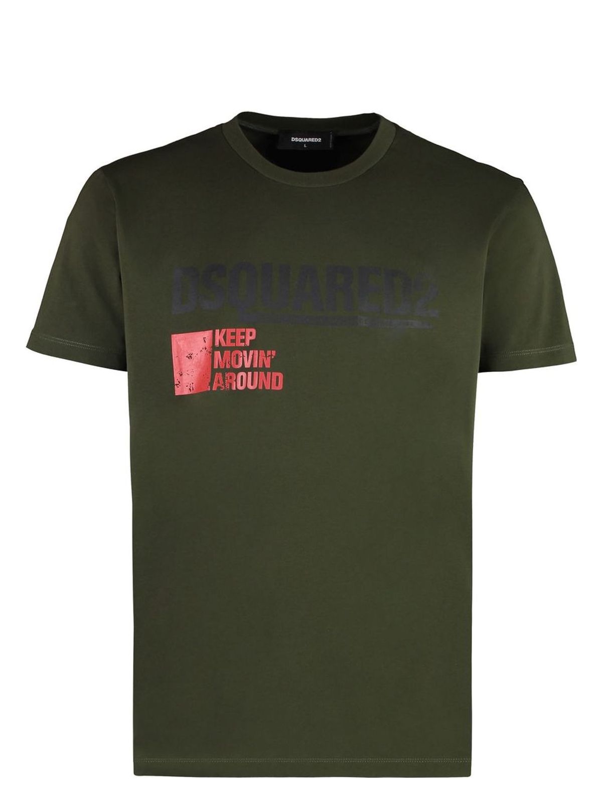 image of COTTON CREW-NECK T-SHIRT