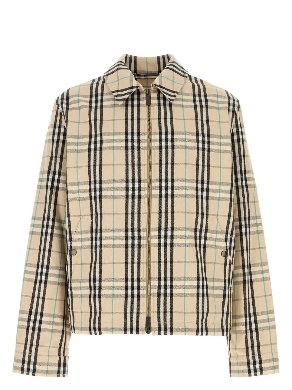 Burberry Embroidered Cotton Jacket