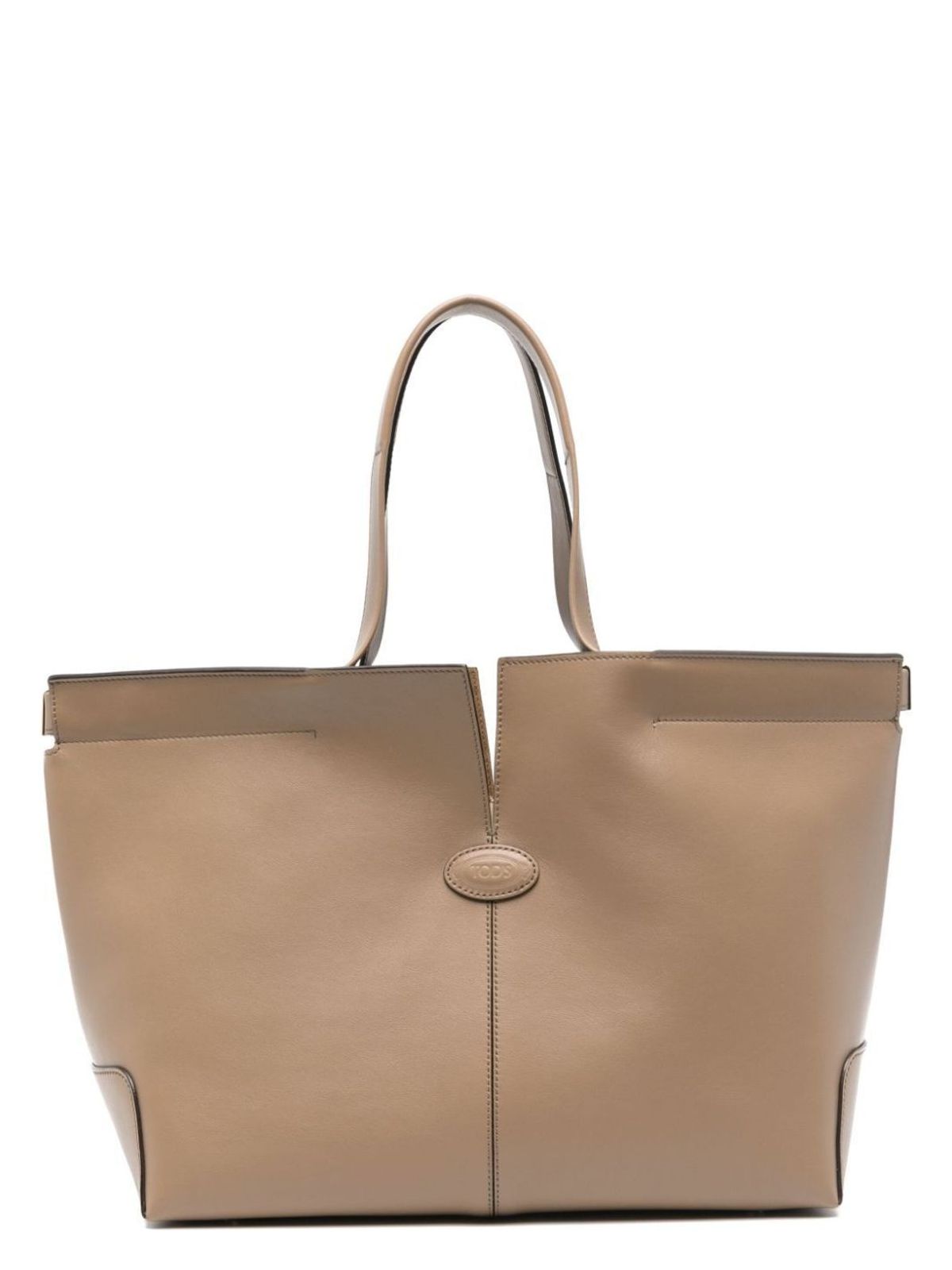 image of TOD`S DI BAG FOLIO IN LEATHER MEDIUM-SMALL