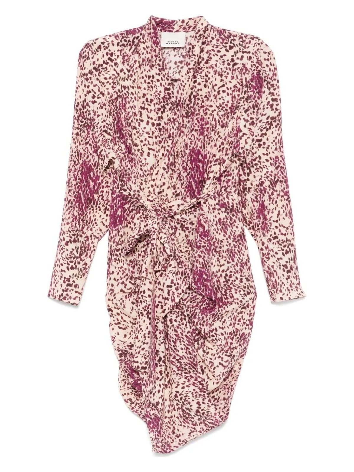 image of CLEORA WRAP DRESS