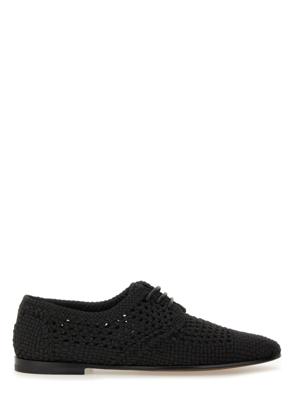 image of WOVEN FABRIC DERBY SHOE