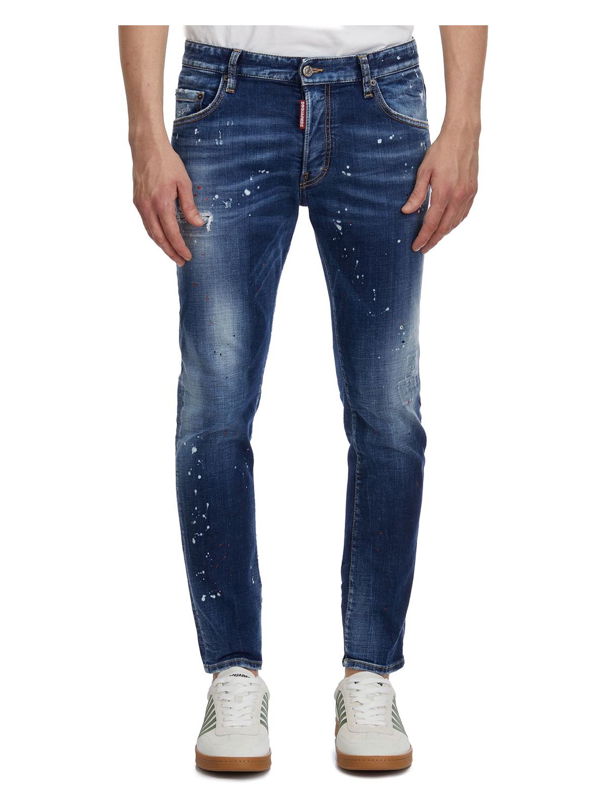 image of DENIM SKATER TROUSERS