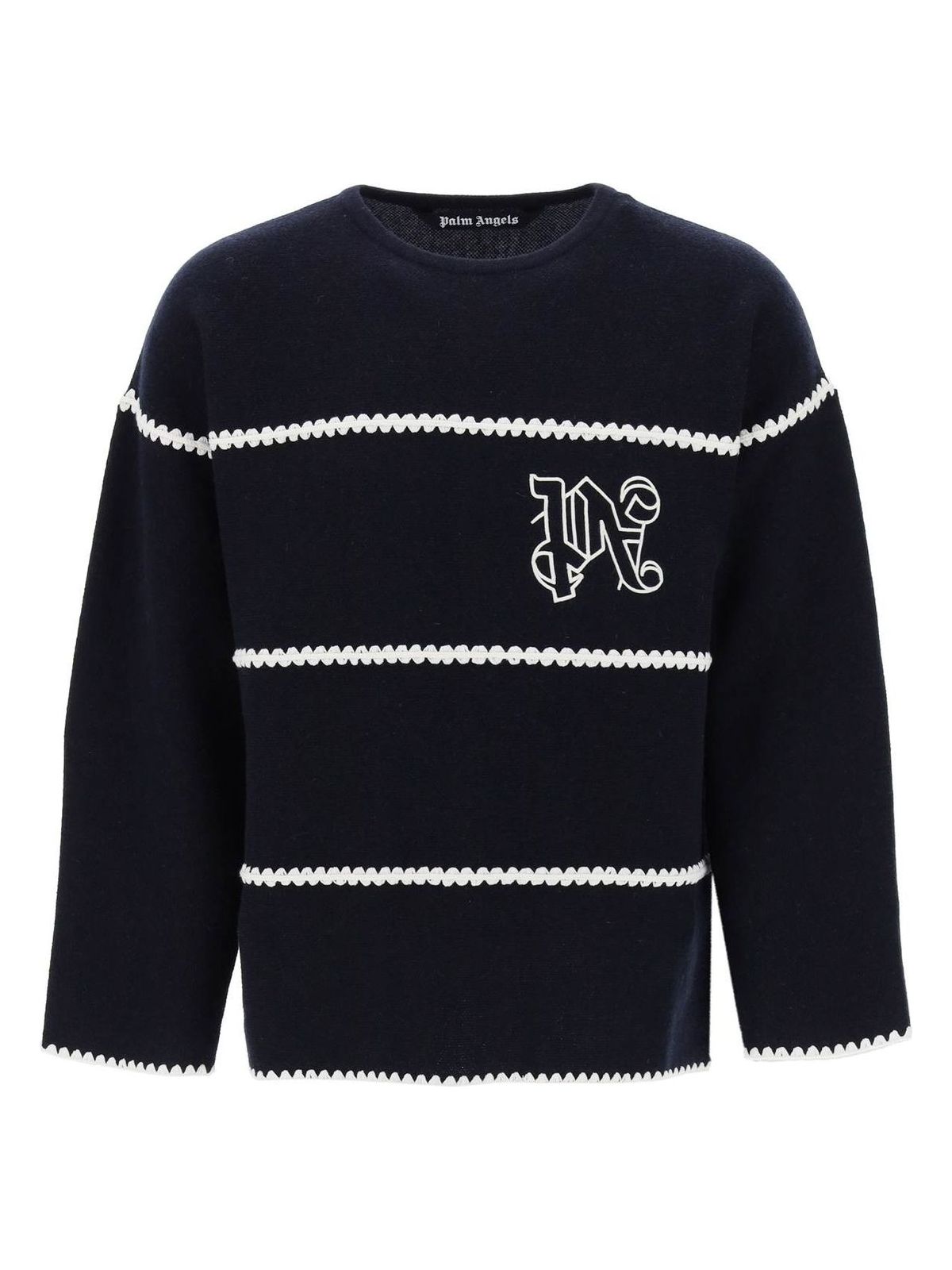 image of KNIT WOOL BLEND PULLOVER