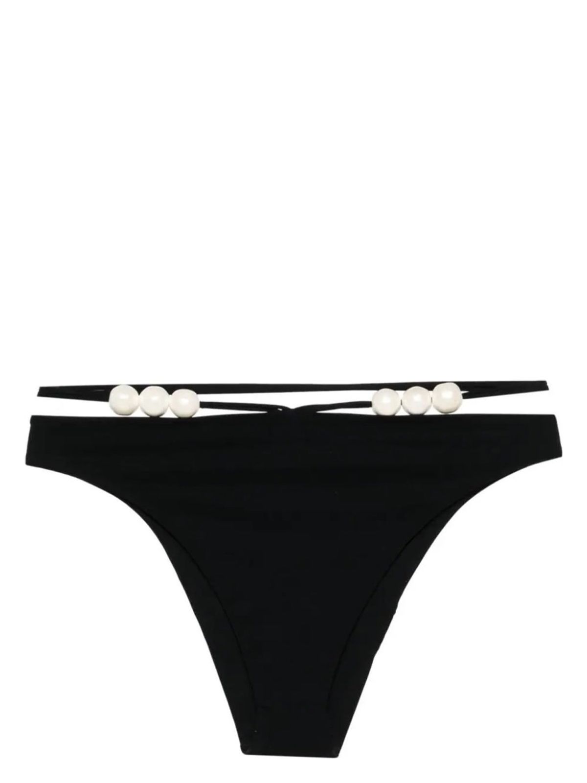 Magda Butrym Pearl Bikini Bottom In Black