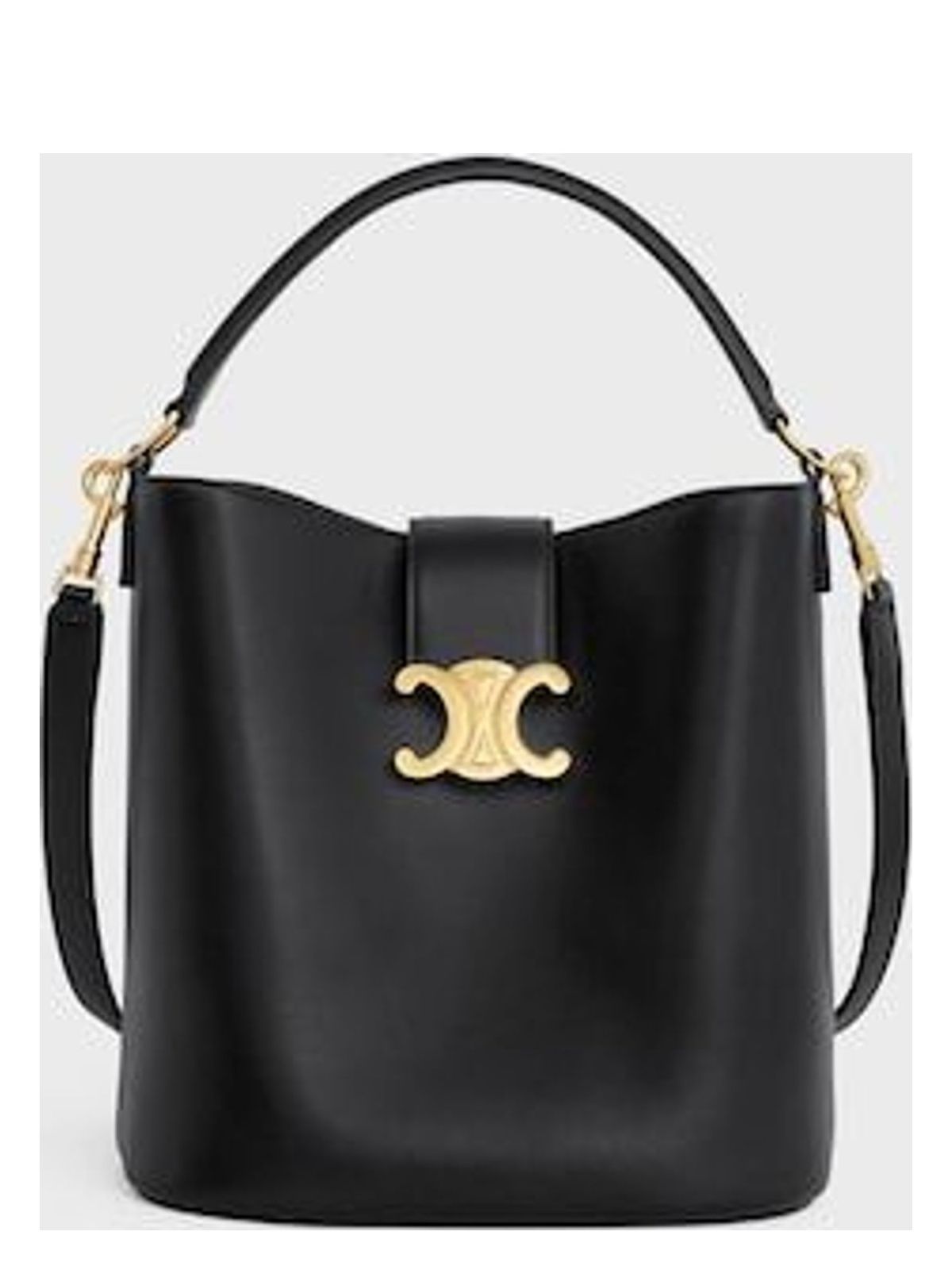 Celine Adjustable Shoulder Strap Shoulder Bag In 38no