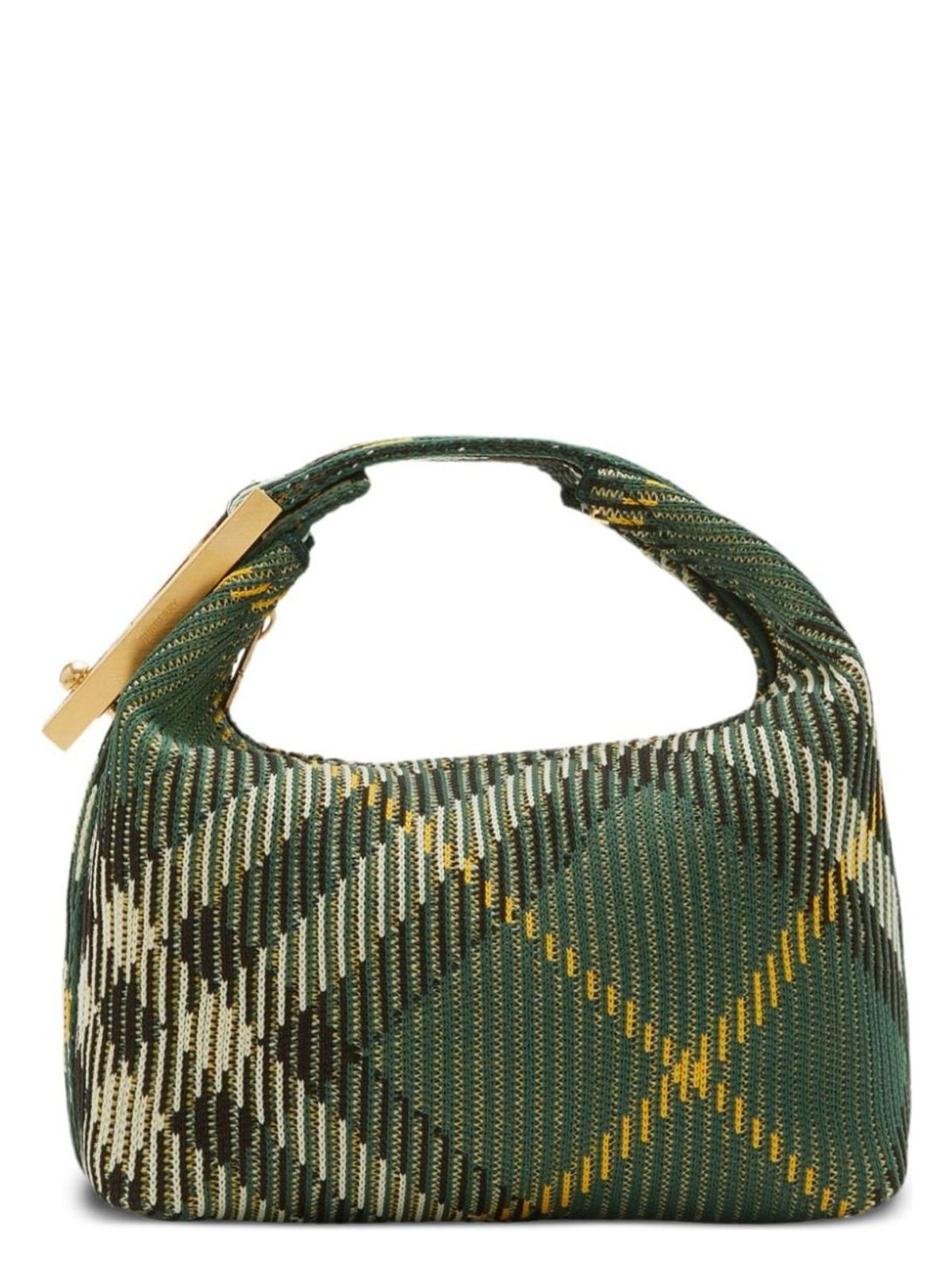 Burberry Medium Peg Check-pattern Shoulder Bag