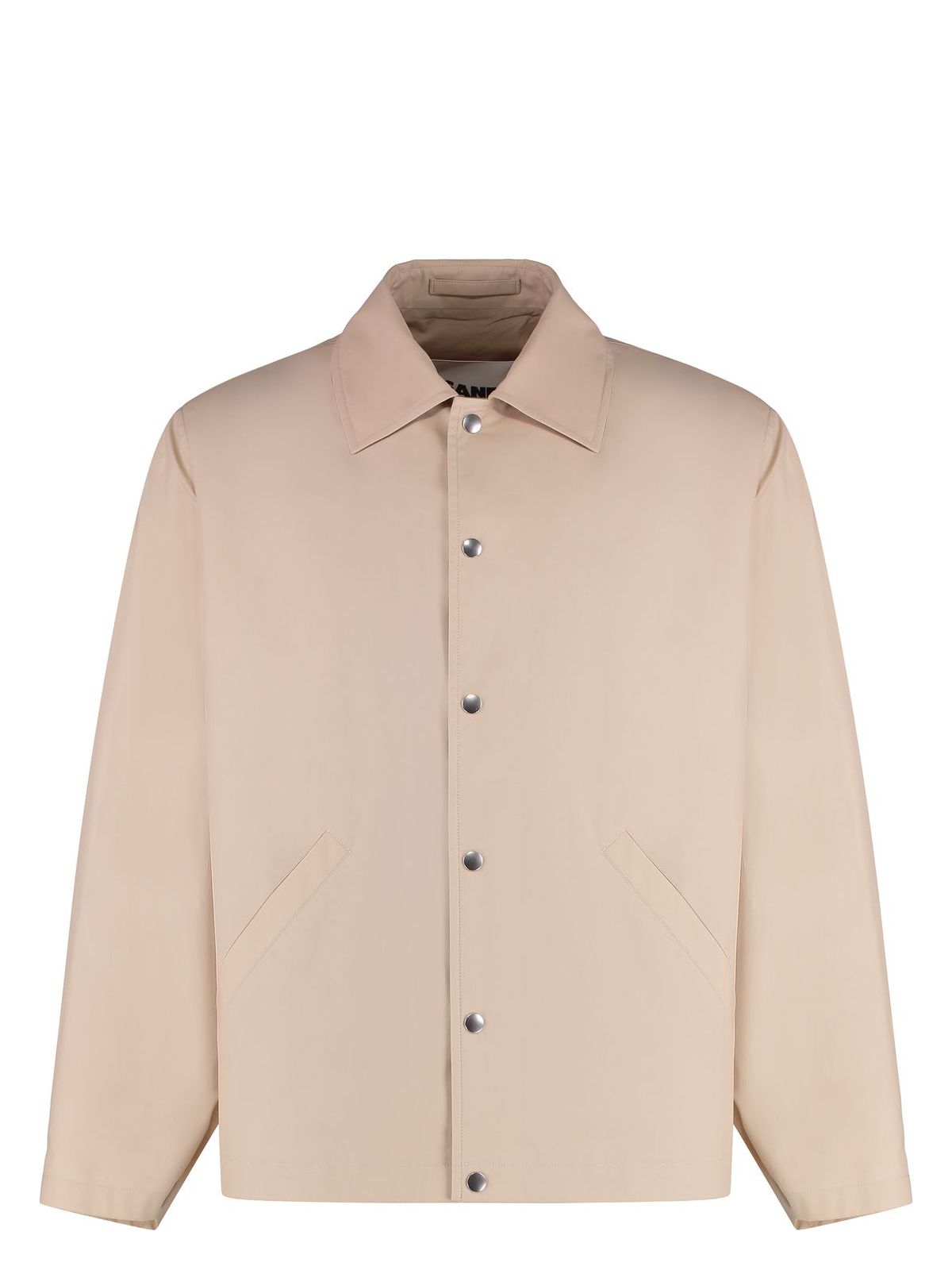 image of BUTTON-FRONT COTTON JACKET