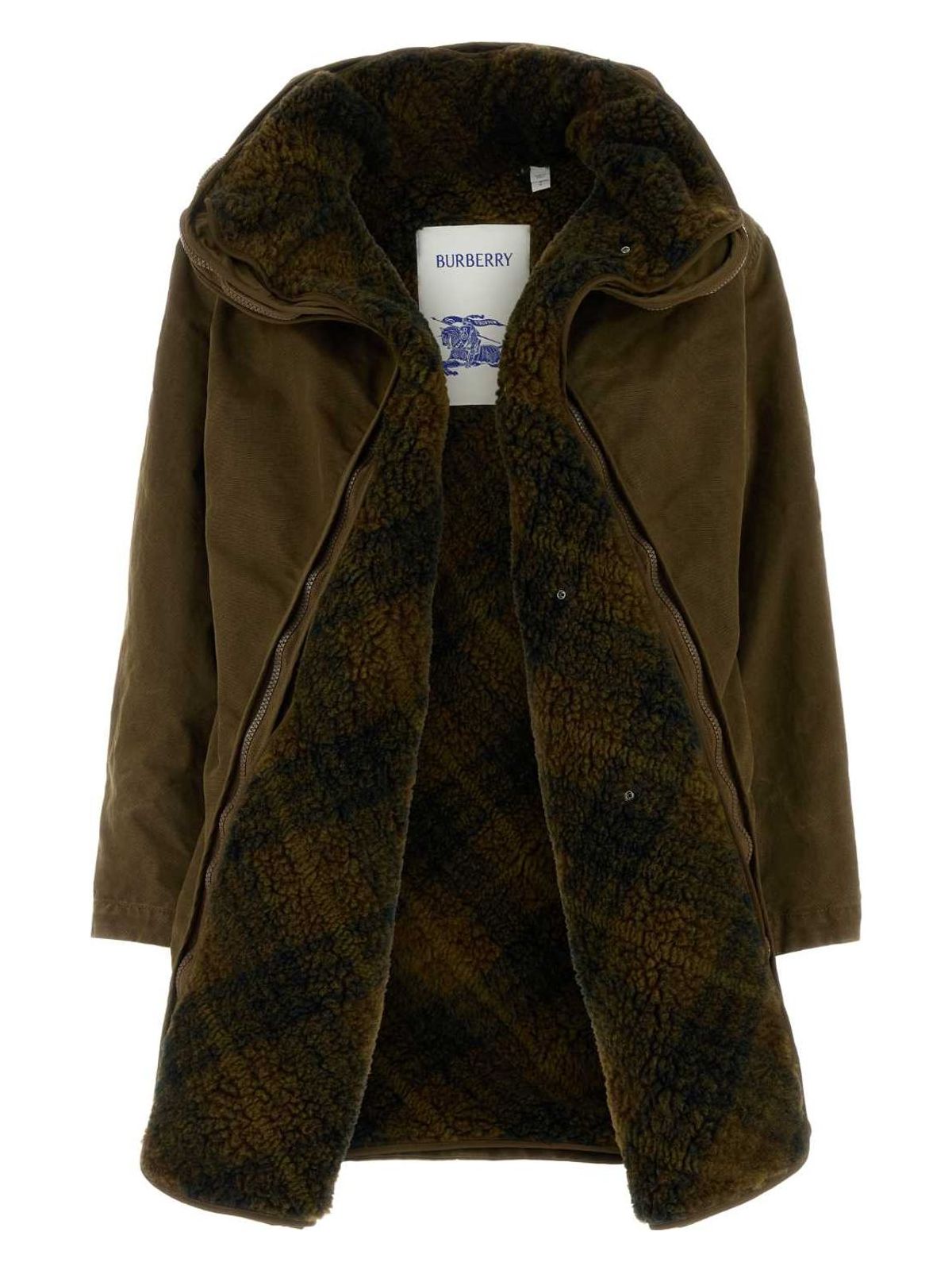 Shop Burberry Women's Army Gabardine Reversible Jacket