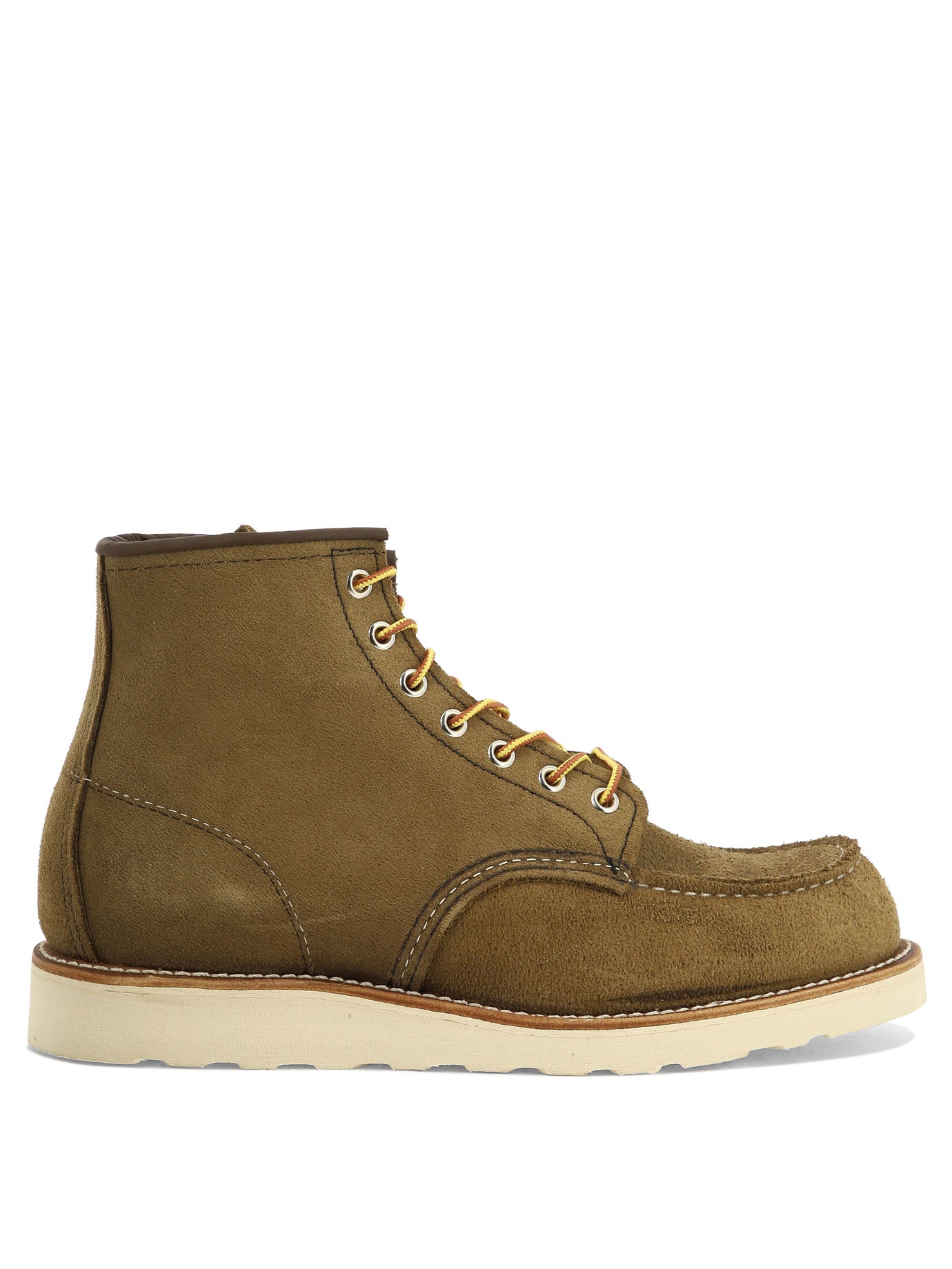 Shop Red Wing Shoes Men's "6 Inch Moc" Lace-up Boots In Brown