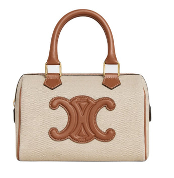 NAT/TAN CELINE MINI VERTICAL CABAS BAG (193302BNZ)