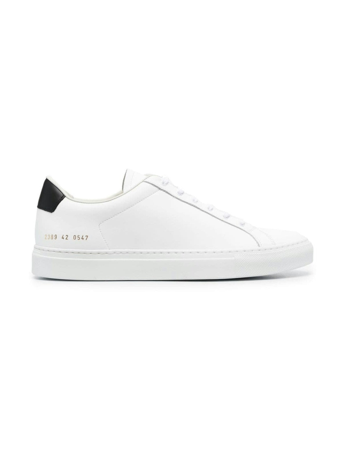 Shop Common Projects Men's Retro Classic Leather Sneakers In Black