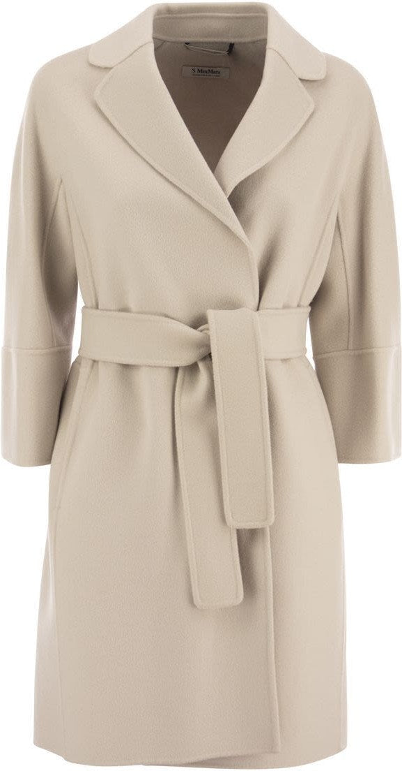 Shop 's Max Mara Women's Arona - Virgin Wool Coat In Ecru