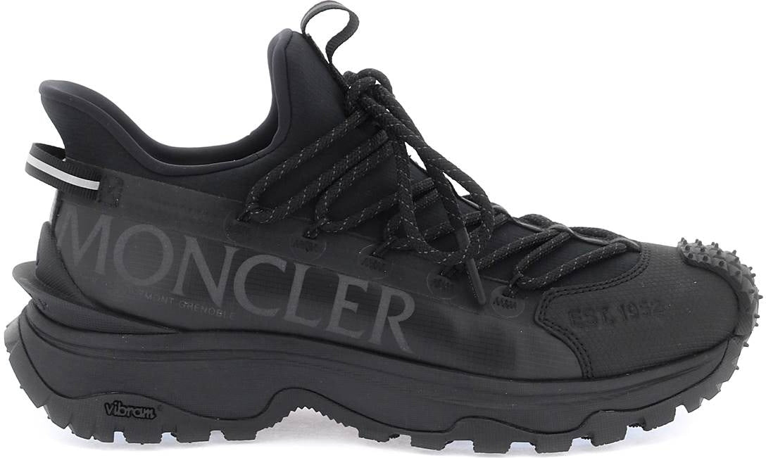 Shop Moncler Women's Basic 'trailgrip Lite 2' Sneakers In Black