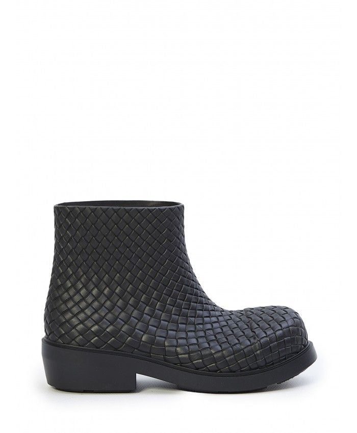 Shop Bottega Veneta Women's Fireman Ankle Boots In Black