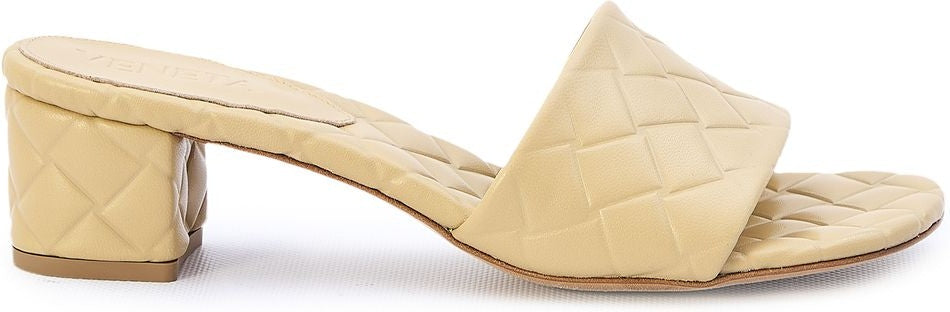 Shop Bottega Veneta Women's Amy Mule Sandals In Nude & Neutrals