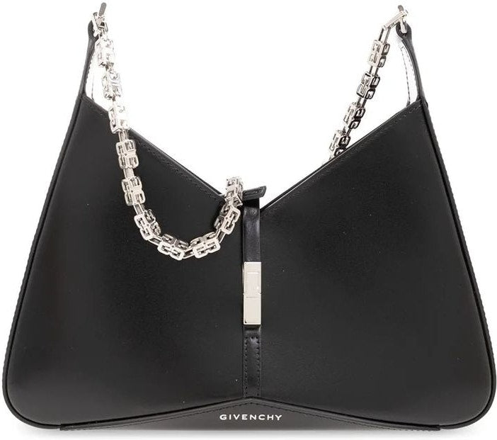 Shop Givenchy Women's Cut Out Small Leather Bag In Black
