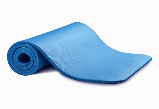 POPFLEX CloudCushion Vegan Suede Yoga Mat - Cool Cosmos 0.5 Thick