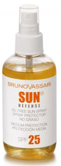 Spray protector fara ulei- Bruno Vassari Sun Defense Oil Free Sun Spray SPF25 200 ml