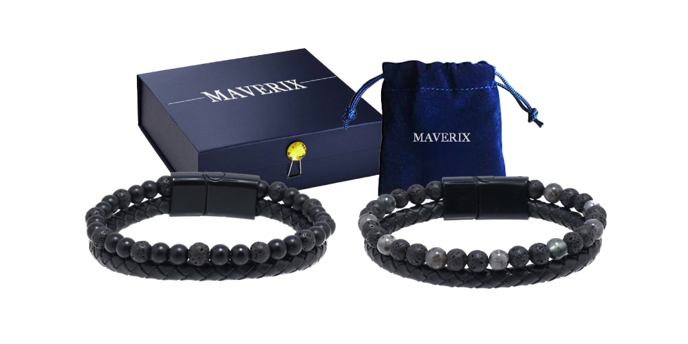 Maverix Humanic Hematite ION Bracelet 