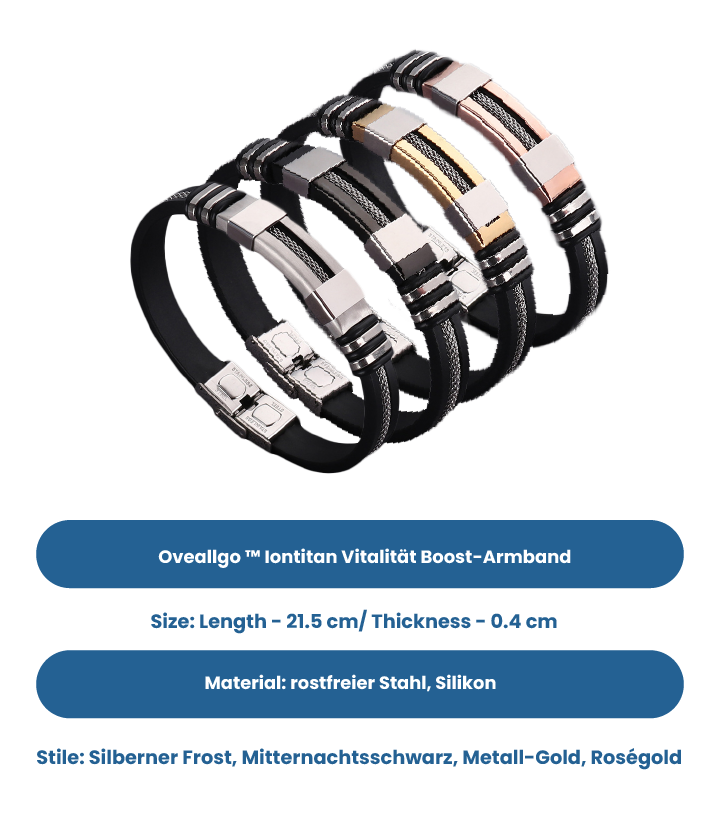 Oveallgo ™ Iontitan VitalityBoost Wristband