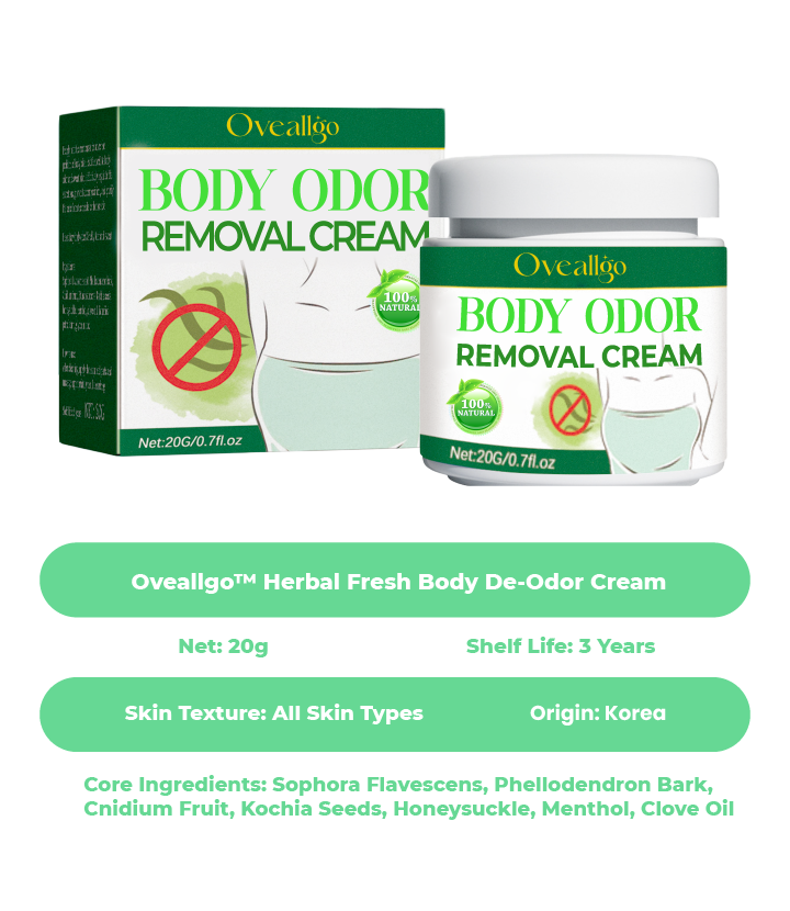 Oveallgo™ Herbal Fresh Body De-Odor Cream