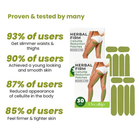 Oveallgo™ HerbalFirm PURI Cellulite Reduction Patches