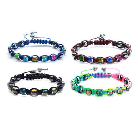 LunaLoom™ Vigorvi Thermochromic Bead Lymph Detox Bracelet