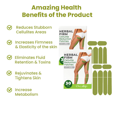 Oveallgo™ Ultimate HerbalFirm Cellulite Reduction Patches