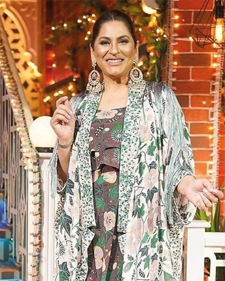 Archana Puran Singh Wearing Curio Cottage Earrings