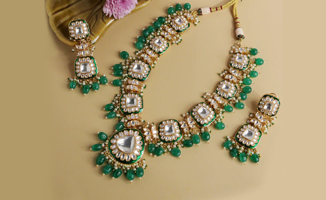 Bridal Jewellery: Buy Indian Wedding Jewellery Set Online | Mirraw