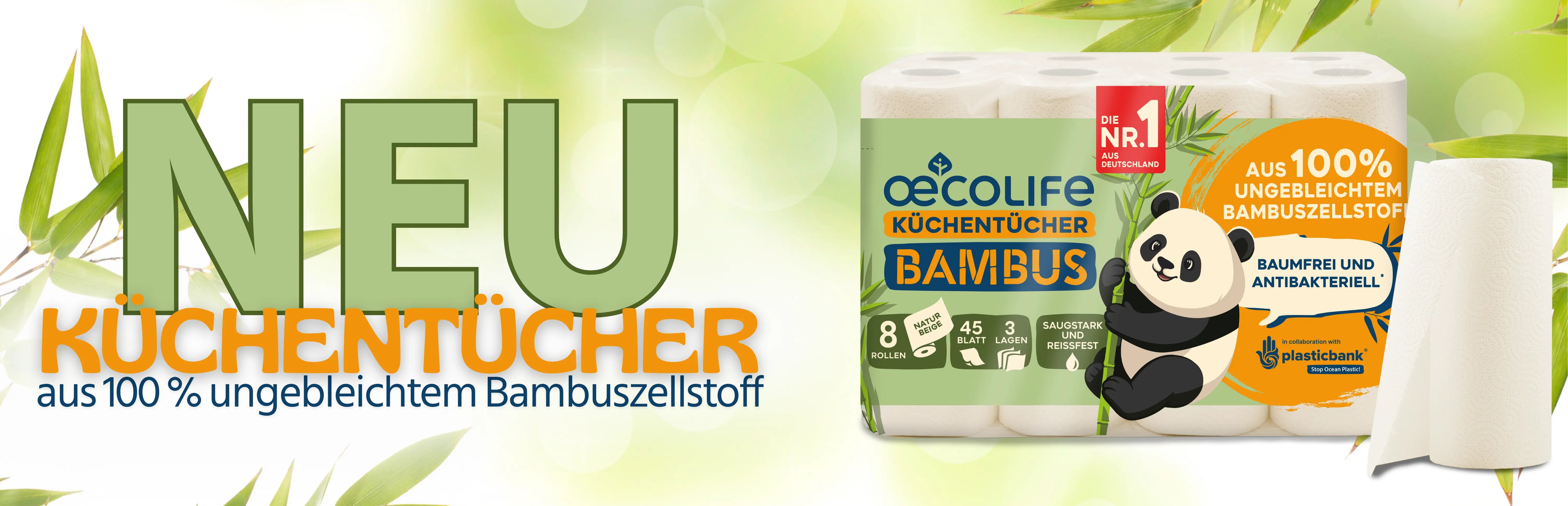 Bambus Küchentücher: jetzt ganz neu