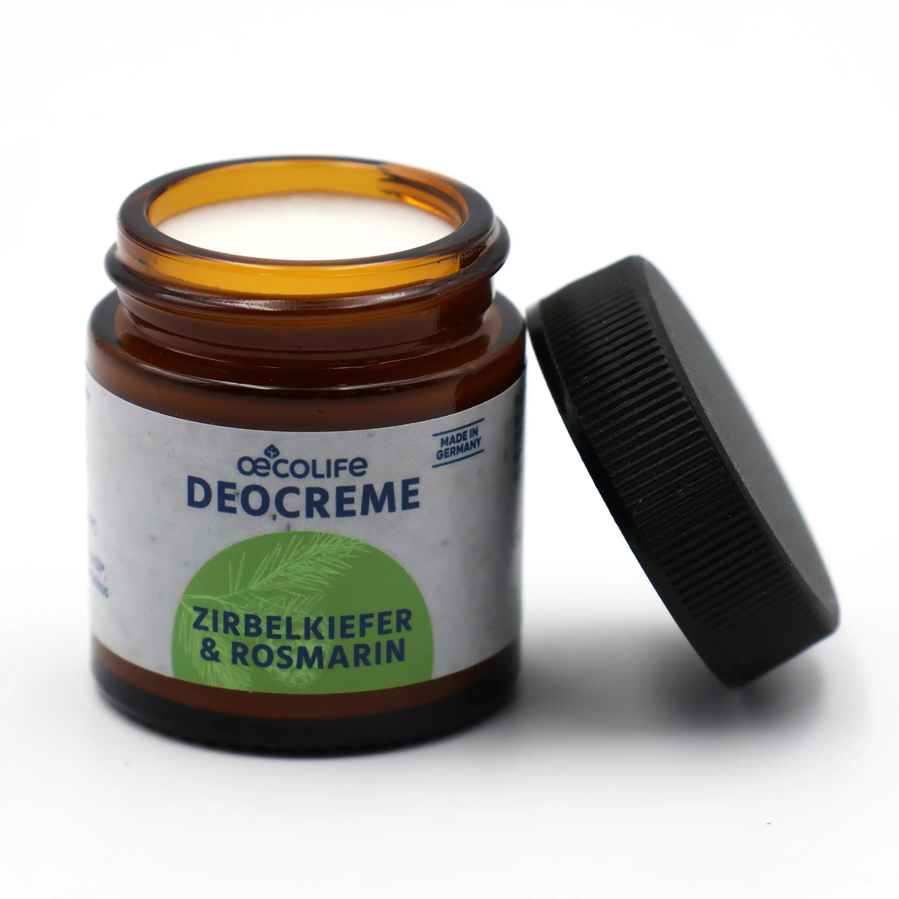 creme Duft günstig Kaufen-Deocreme Zirbelkiefer & Rosmarin. Deocreme Zirbelkiefer & Rosmarin <![CDATA[Produktdetails. 30g Deocreme im Glas. Mit würzig-herben Duft nach beruhigender Zirbelkiefer und Rosmarin. Natürliches Zusammenspiel aus ätherischem Rosmarinöl, Sheabut