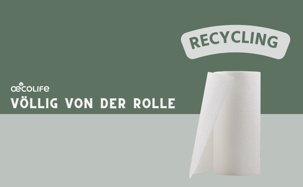 Recycling Toilettenpapier von ?colife - plastikfrei im Versandkarton verpackt