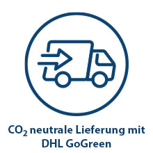 Icon für Lieferung mit DHL Go Green