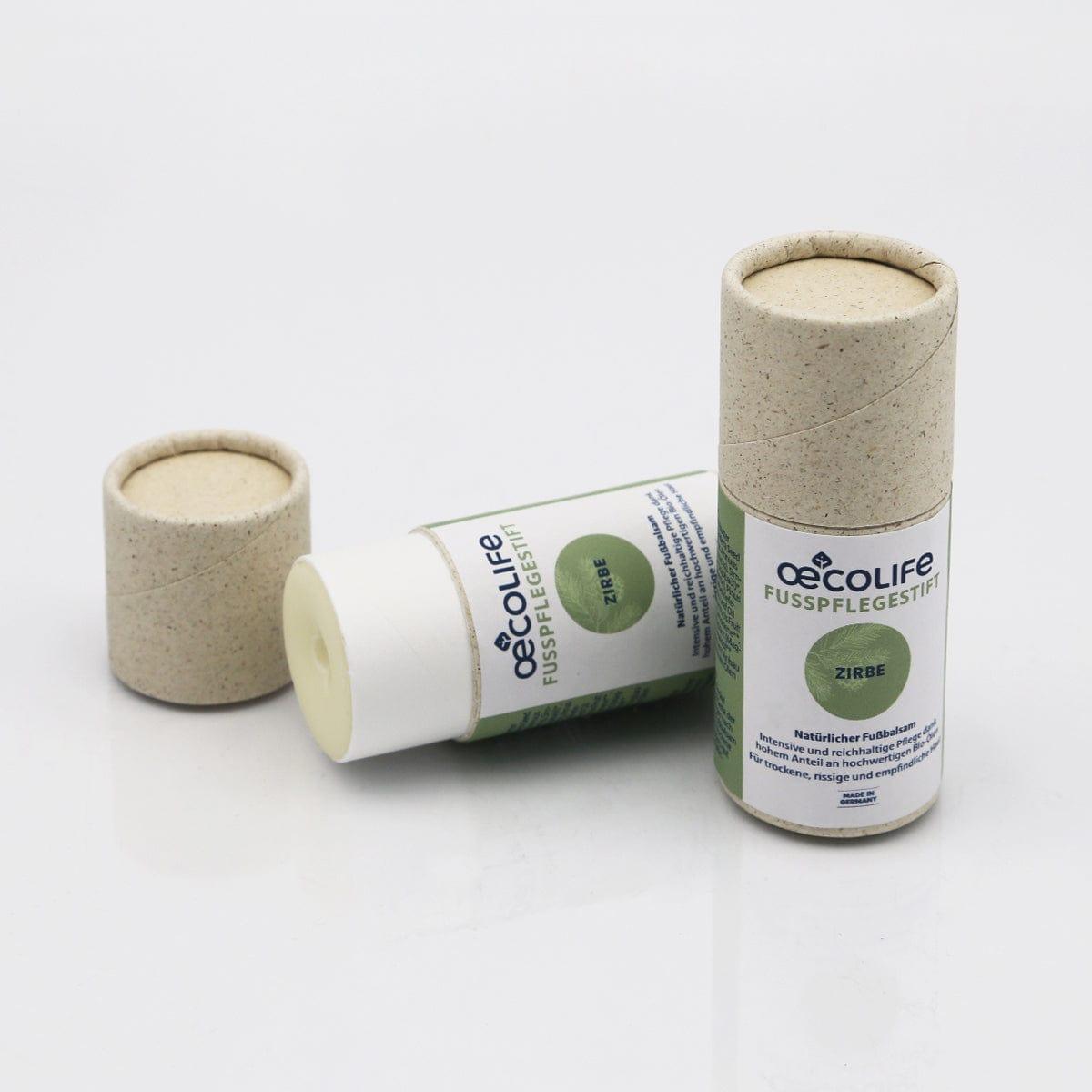 NAT AN günstig Kaufen-Fußpflegestift Zirbe. Fußpflegestift Zirbe <![CDATA[Produktdetails. 45g natürlicher Fußbalsam. Naturkosmetik Made in Germany. 100% plastikfrei, im biologisch abbaubaren Papier-Stick. verfeinert mit wertvollen Bio-Ölen. speziell für trockene