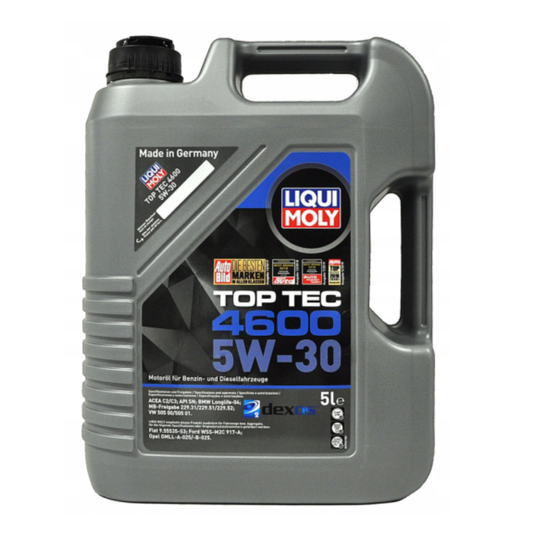 Replacement 20446 Engine Oil - Liqui Moly Top Tec 4600 - 5W-30 Synthetic (1  Liter)