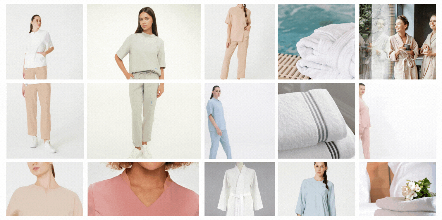 Spa & Beatician Scrubs and Uniforms