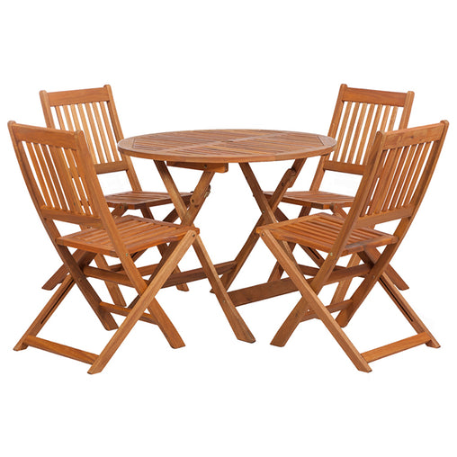 4 seater wooden garden furniture