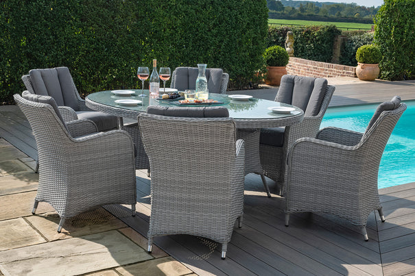 ascot 6 seater dining set