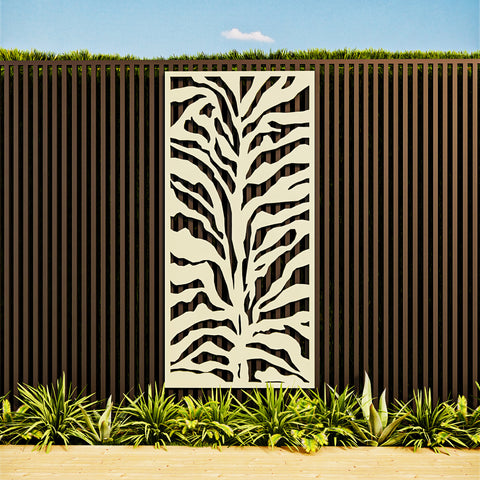 African design garden screen