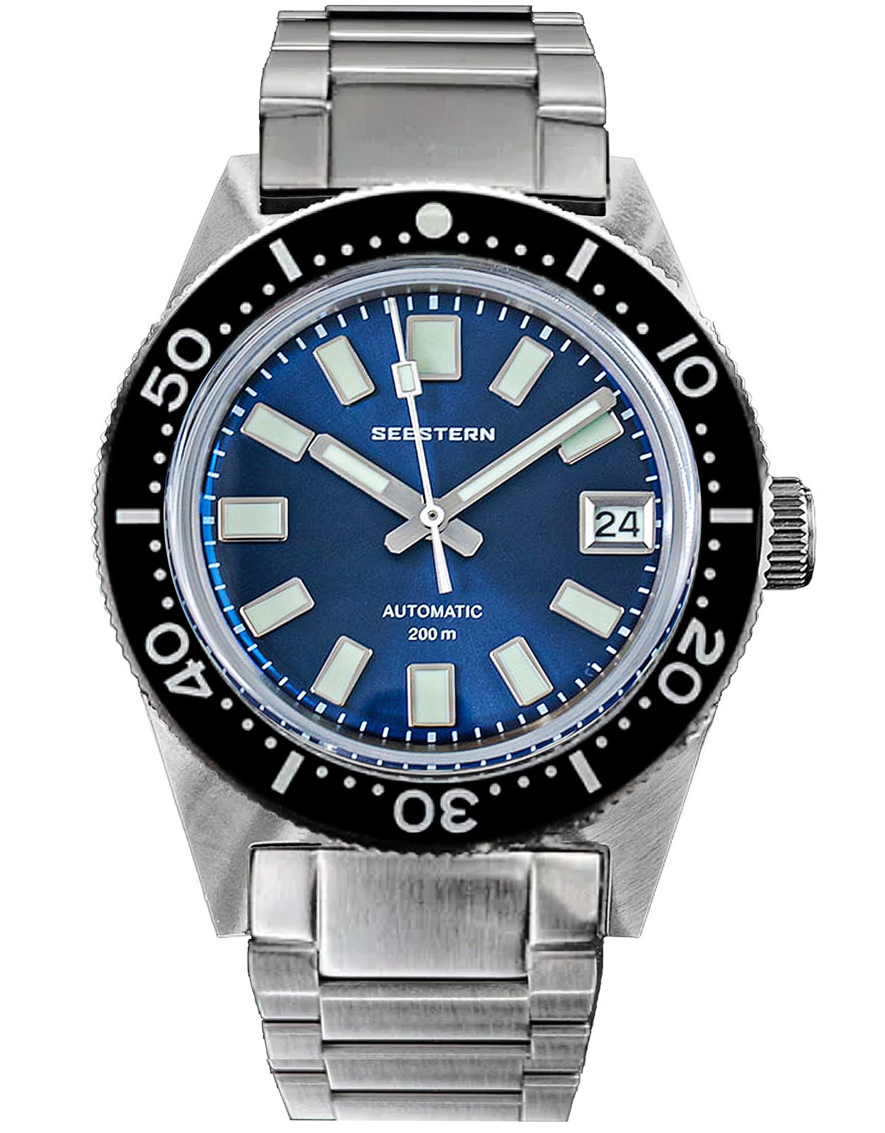 Seestern 62MAS Stainless Steel Ceramic Bezel Seaman Seiko NH35A Automatic  Mechanical Dive Mens Watch 62MASELS V3 – Seakors Watches SA