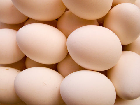 stack of eggs