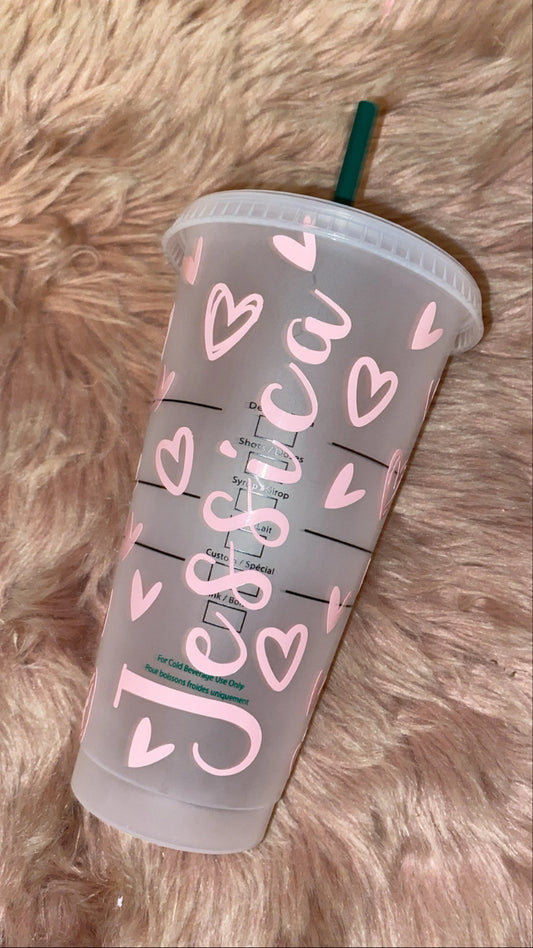 Personalised Butterfly LV Starbucks Cup 🦋