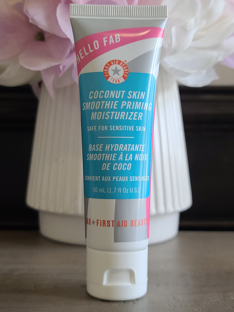 First Aid Beauty Hello FAB Coconut Skin Smoothie Priming Moisturizer –  Skintastic Beauty