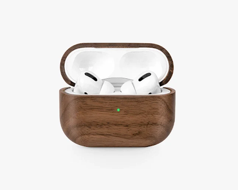 AirPods case wood