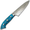 Takeshi Saji Kitchen Knife R2 Blue turquois petty knife 130mm Made in JAPAN NEW