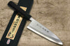 Sakai Takayuki Aoniko Blue 2 Steel Ebony Handle Japanese Chefs Deba Knife 150mm