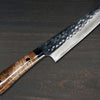 Takeshi Saji SRS13 Mirror Hammered Damascus STW Japanese Chefs Petty KnifeUtility 150mm Hybrid-Wood Stabilized Handle