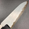 Tetsujin Hamono Blue #2 Metal Flow 180mm Santoku - Handmade Japanese Knife | Tokushu Knife